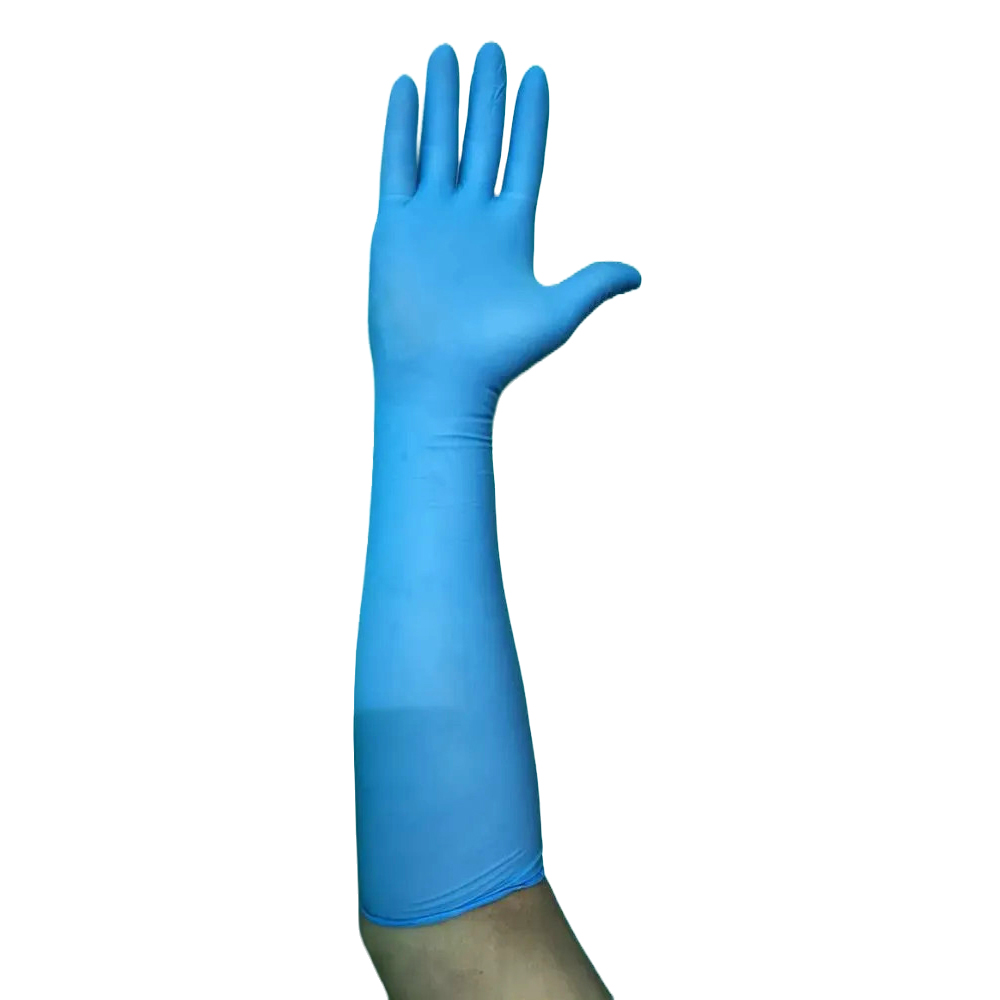 Nitrile Long Gloves – Powder Free